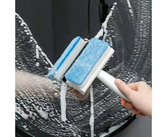 Double Sided Glass Window Cleaner Wiper Cleaning Tool For Home