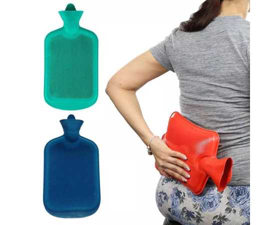Silicon Rubbers Hot Water Bottle Heat Pad For Pain Relief