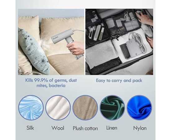 Silver Crest Portable Garment Steam Iron 1000 Watts - Si-6027Silver Crest Portable Garment Steam Iron 1000 Watts - Si-6027