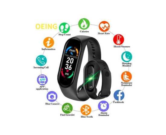 Multifunctional M6 Band Sport Smart Band - Fitness Tracker