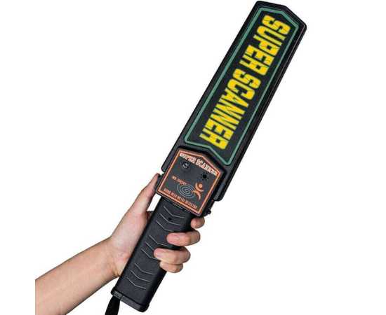 Super Scanner Hand Held Metal Detector - 1 Piece