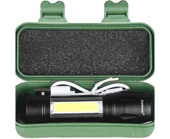 Portable USB Rechargeable Emergency Flashlight Torch