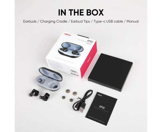 Abko True Wireless Bluetooth Earbuds White -  Ef02