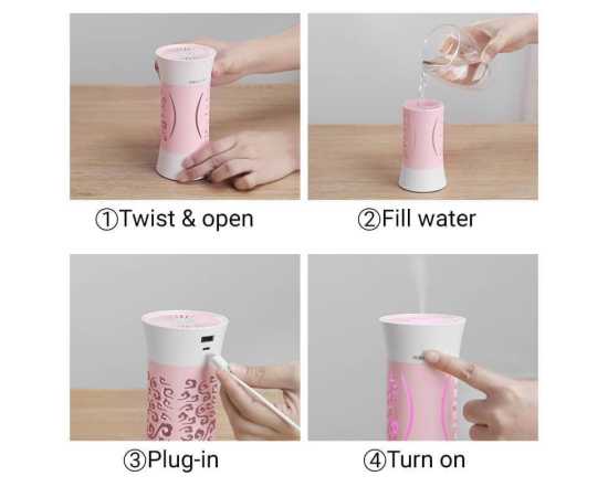 Aroma Humidifier - Large Diffuser - 100ML