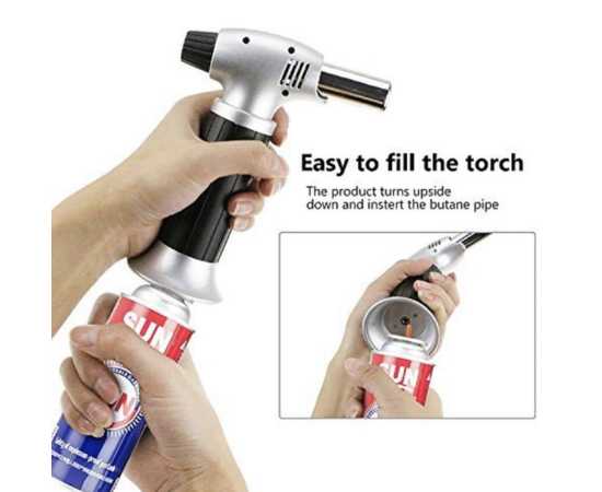 Jet Flame lighter Refillable Professional Torch For Kitchen