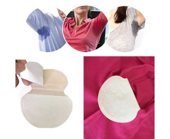 Underarm Sweat Pads For Men And Women - 5 Pairs
