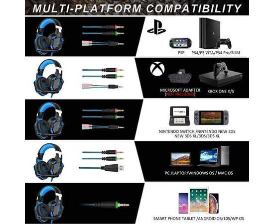 G9000 - Gaming Headset With Mic For PC
