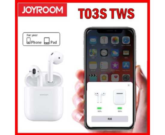 Joyroom Jr-T03S TWS Wireless Bluetooth Earbuds – Black