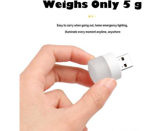Mini USB LED Light Bulbs Universal For Laptops - 1-Piece
