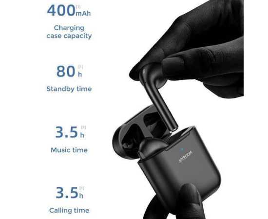 Joyroom Jr-T03S TWS Wireless Bluetooth Earbuds – Black