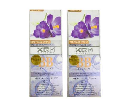 XQM BB Cream Blemish Base 6 In 1 Multifunction Cream - Pack of 3