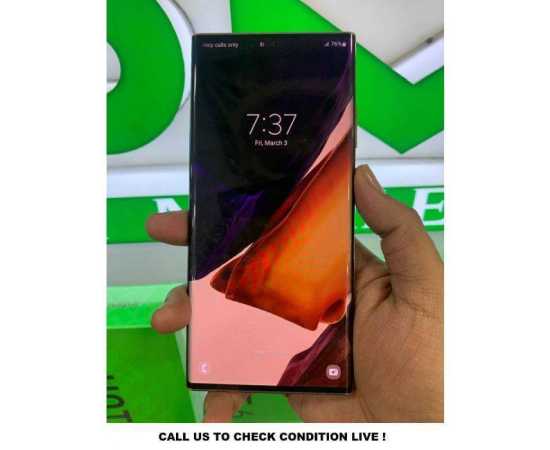 Samsung Note 20 Ultra 8GB RAM 256GB ROM Bronze - Used Phone Without Box - PTA Approved