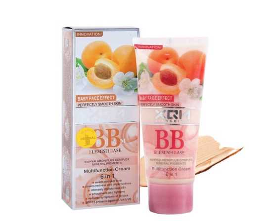 XQM BB Cream Blemish Base 6 In 1 Multifunction Cream - Pack of 3