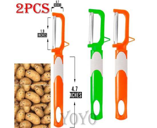 Stainless Steel Peeler - Set Of 2