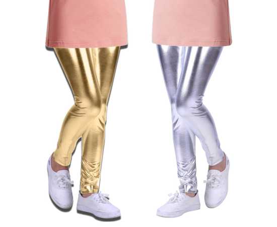 Pack Of 2 Party Wear Fancy Tights For Girls