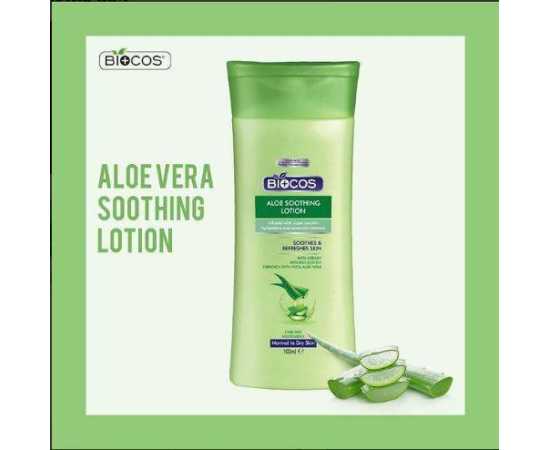 Aleo Vera Soothing Lotion With Essential Vitamins - 100Ml