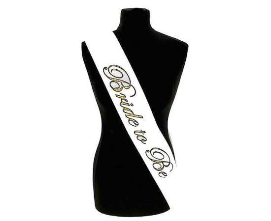 Bride To Be Sash For Unisex - 1 Piece