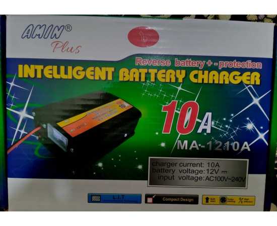 Full Automatic Car Battery Charger 220v To 12v 10A Smart Fast Power Charging