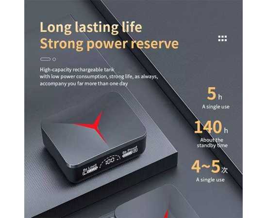 M90 Pro TWS Bluetooth Wireless Earbuds - Black