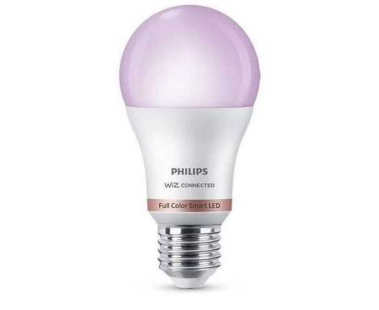 Philips LED Light Bulb PHI WFB 60W A60 E27 RGB Philips LED Light Bulb PHI WFB 60W A60 E27 RGB