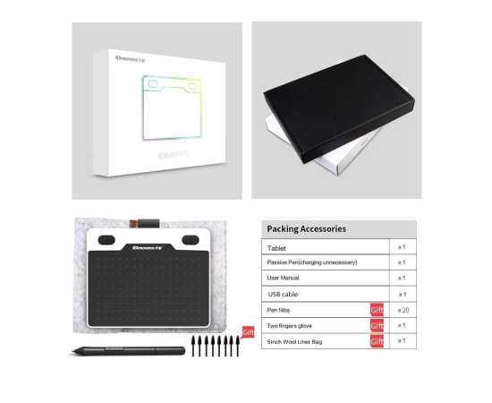 Digital Graphic Tablets Drawing & Writing 8192 Levels
