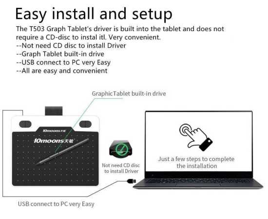 Digital Graphic Tablets Drawing & Writing 8192 Levels