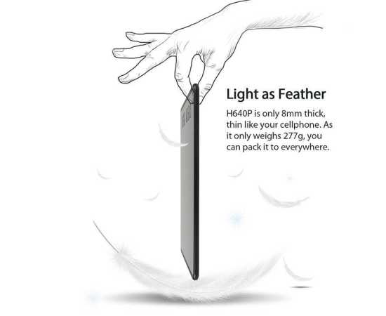 Huion Inspiroy H640P Battery-Free Digital Graphic Drawing & Writing Tablet Huion Inspiroy H640P Battery-Free Digital Graphic Drawing & Writing Tablet