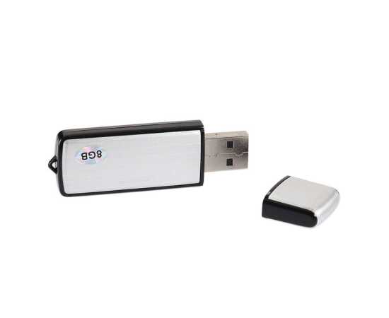 Professional Digital USB Voice Recorder 8GB Rechargeable Mini Dictaphone