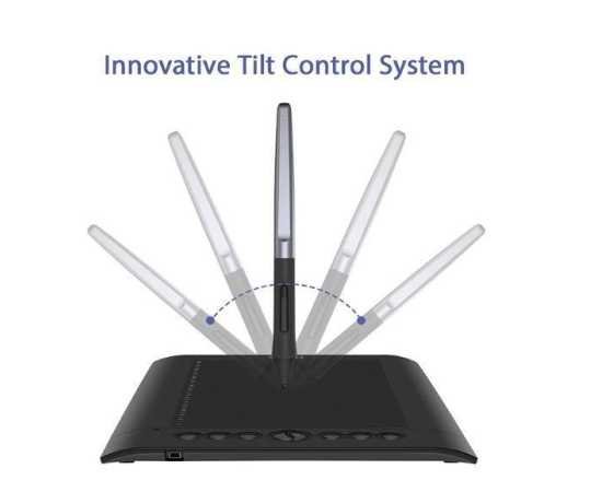Huion H610 Pro V2  Digital Graphic Drawing Tablet with Tilt Function