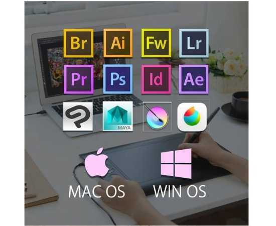 Huion H610 Pro V2  Digital Graphic Drawing Tablet with Tilt Function