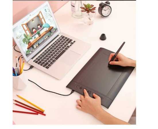 Huion H610 Pro V2  Digital Graphic Drawing Tablet with Tilt Function