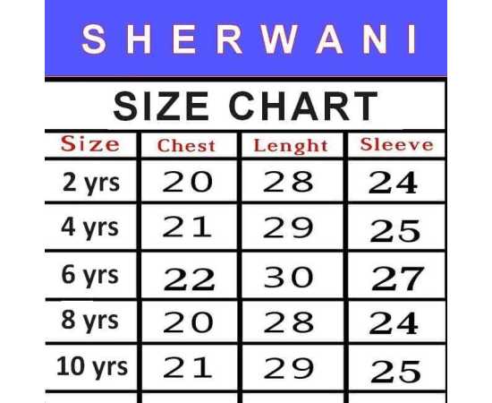 Stylish Embroidered Jamawar Sherwani With Chooridar Pajama For Kids - Blue