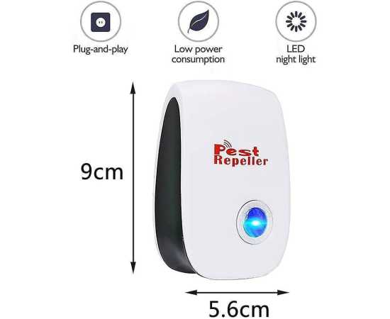 Electronic Ultrasonic Rat Mouse Repellent Anti Mosquito Insect KillerElectronic Ultrasonic Rat Mouse Repellent Anti Mosquito Insect Killer