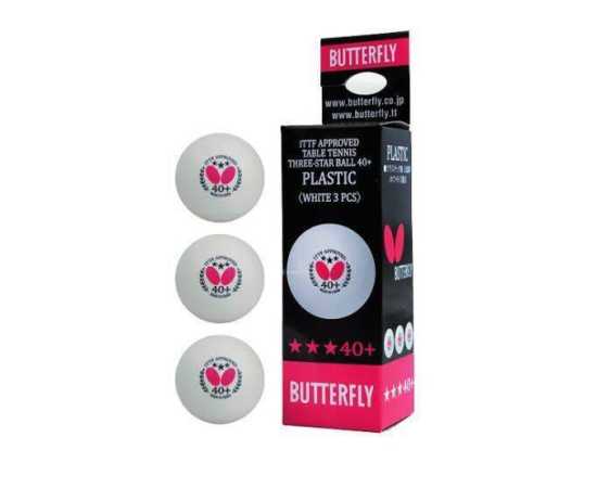 Butterfly 3-Star Ball R40+ Pack of 3