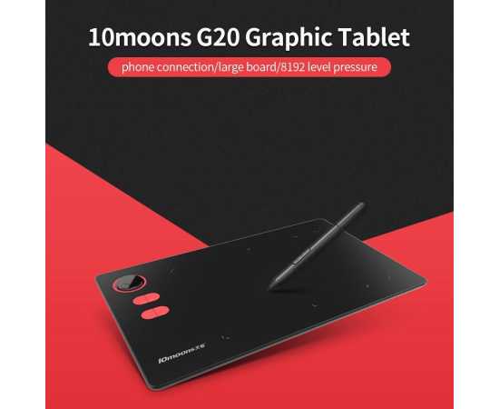 G20 Master Digital Graphic Drawing & Writing Tablet
