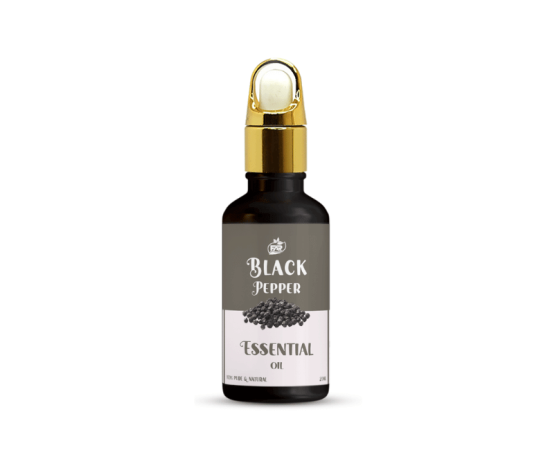 Black Pepper Oil - Reduce Pain From Tired or Injured Muscles - 20ML
