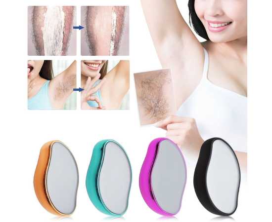 Bleame Magic Glass Reusable Crystal Hair Remover Tool