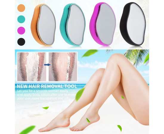 Bleame Magic Glass Reusable Crystal Hair Remover Tool