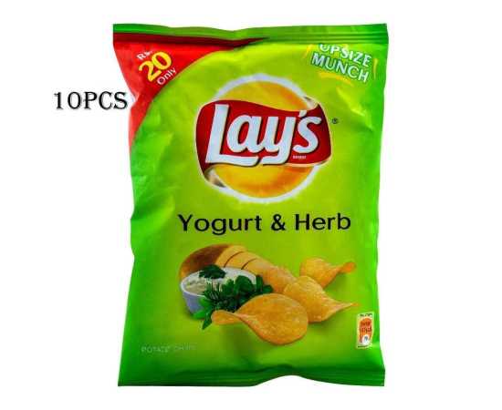 Lays Yogurt & Herbs 10Pcs