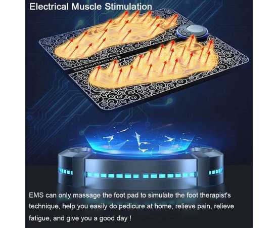 Rechargeable Foot Massage Pad - Black