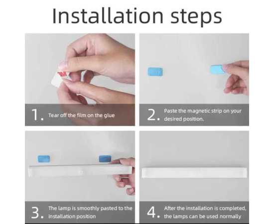 10W Intelligent Light LED Fluorescent Tube Large - Warm White