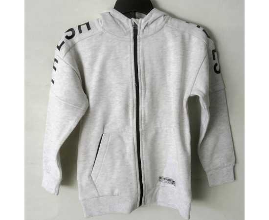 George Jersey Fabric Kids Hood - White