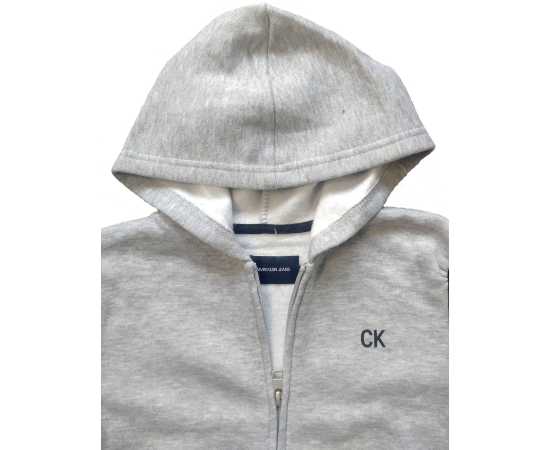 Calvin Jersey Fabric Klein Kids Hood - Grey