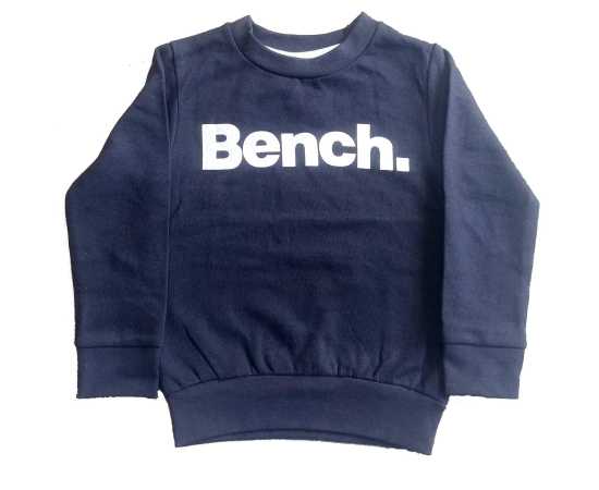 Bench Jersey Fabric Sweatshirt - Dark Blue