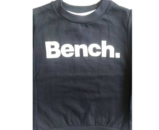 Bench Jersey Fabric Sweatshirt - Dark Blue
