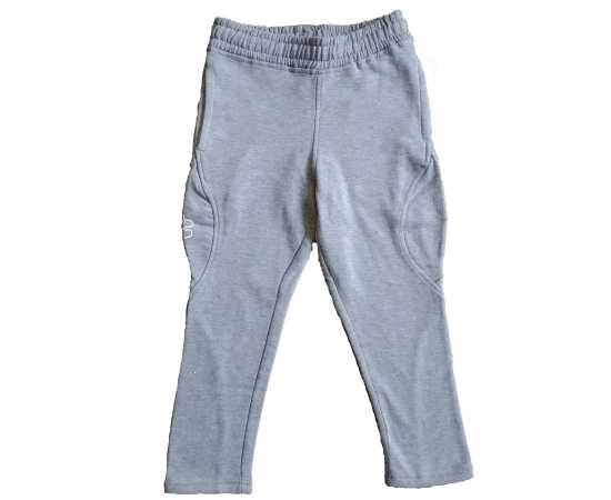 Kappa Jersey Fabric Kids Trousers - Grey Kappa Jersey Fabric Kids Trousers - Grey
