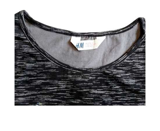 H&M Frock  For Girls - Black