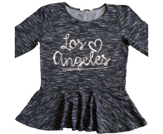 H&M Frock  For Girls - Black