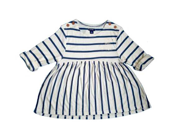 Kiabi Frock For Girls - Creamy