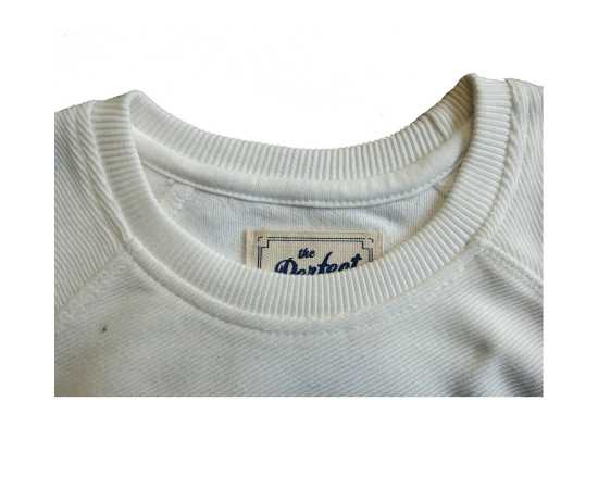 Scalpers Jersey Fabric Sweatshirt - White